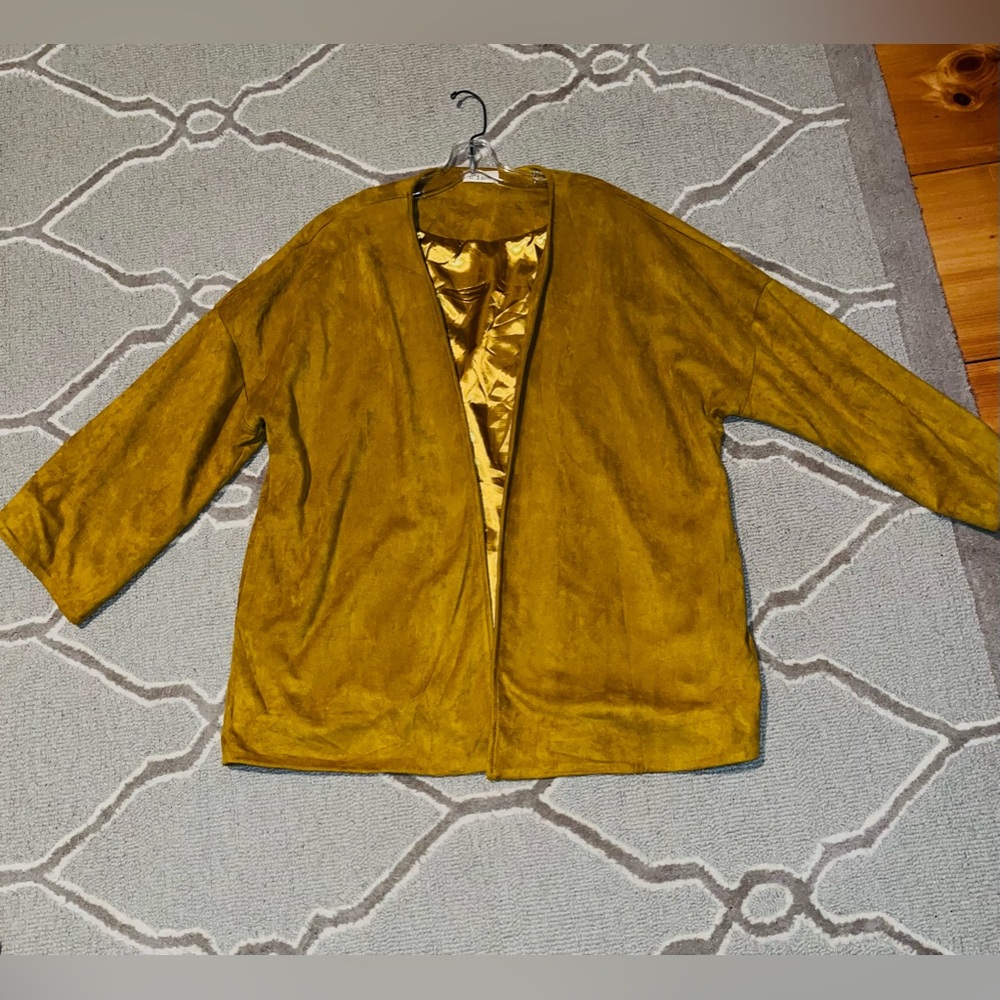 Vegan Suede Jacket By C’ISA